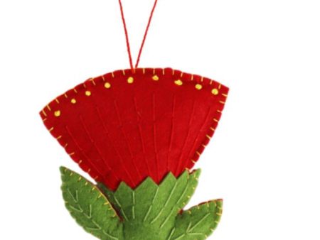 Puhutukawa - Felt Hanging Decoration For Sale