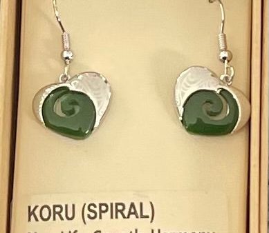 Jade Koru Earrings Hot on Sale