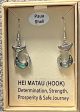 Little Whale Tail Paua Earrings For Discount