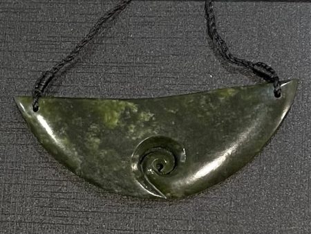 Greenstone Pounamu koru Breastplate Online now