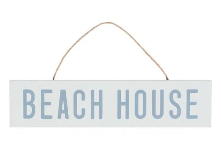 Beach House Hanging Sign Cheap