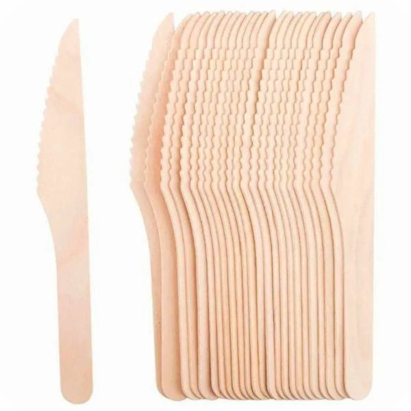 Cutting Knife Wooden 160 mm (Pack OF 100) on Sale