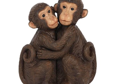 Monkey Couple Ornament Online Hot Sale