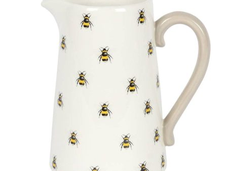 Bee Ceramic Flower Jug For Cheap