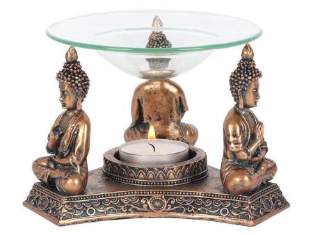 Bronze Buddha Oil Burner Discount