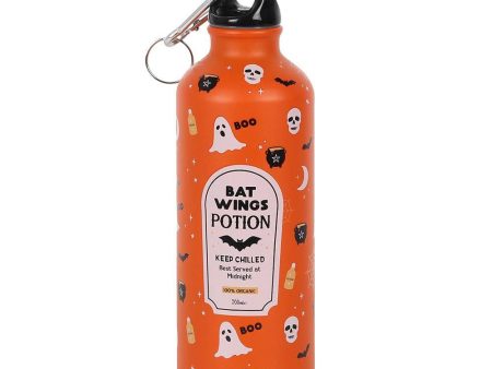 Bat Wings Potion Metal Water Bottle Discount