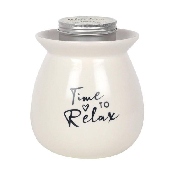 Time to Relax Wax Melt Burner Gift Set Cheap