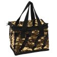 Black And Gold Reversible Sequin Lunch Bag For Cheap