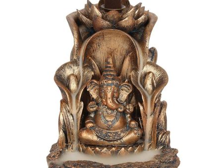 Bronze Ganesh Backflow Incense Burner For Cheap