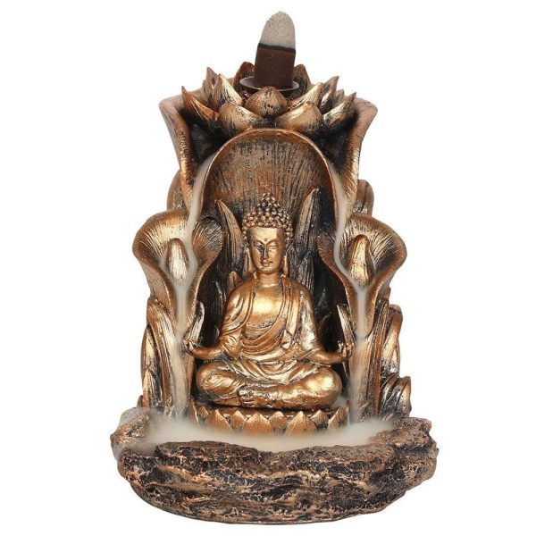 Bronze Buddha Backflow Incense Burner Online Sale