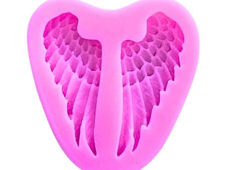 Angel Wings Shape Silicone Fondant Gum Paste Mould on Sale