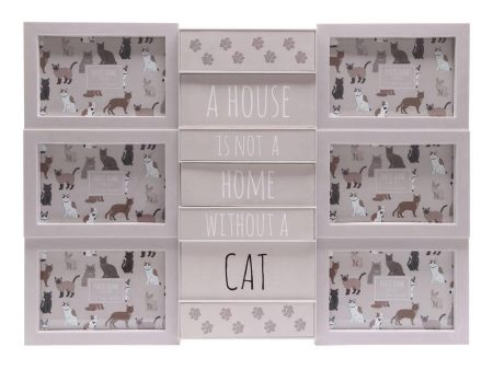 50cm Cat Multi Photo Frame Sale