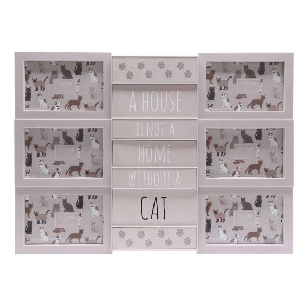 50cm Cat Multi Photo Frame Sale