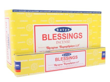 12 Packs of Blessings Incense Sticks by Satya For Cheap