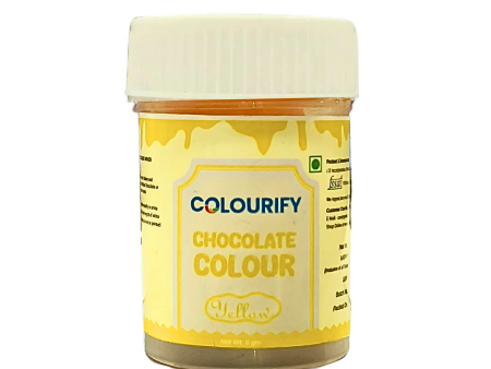 Yellow Chocolate Colour - 5 Grams | Colourify Powder Chocolate Colour For Discount