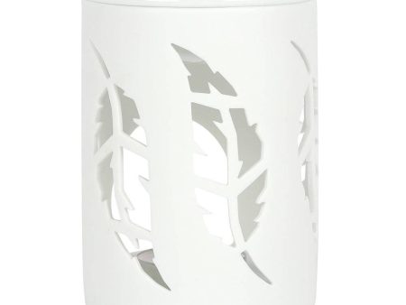 White Feather Cut Out Oil Burner For Cheap