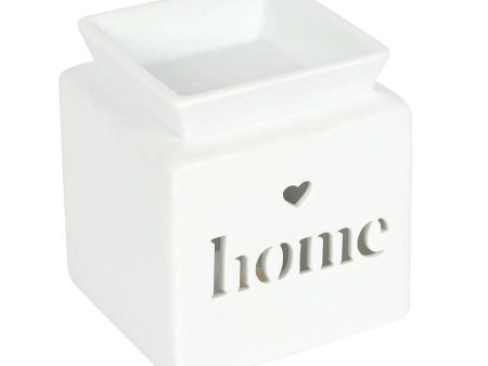 White Home Cut Out Oil Burner Supply