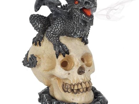 Black Dragon Incense Cone Burner by Anne Stokes Online now