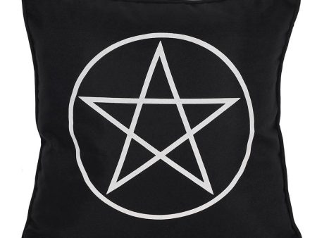 Black and White Pentagram Cushion Fashion