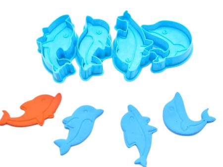 4 PCs Set Dolphin Spring Plunger Cutters For Cheap