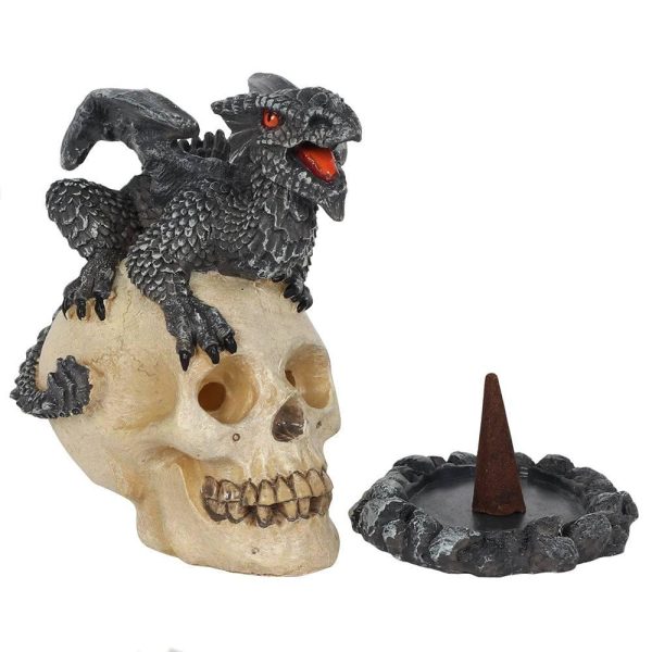 Black Dragon Incense Cone Burner by Anne Stokes Online now