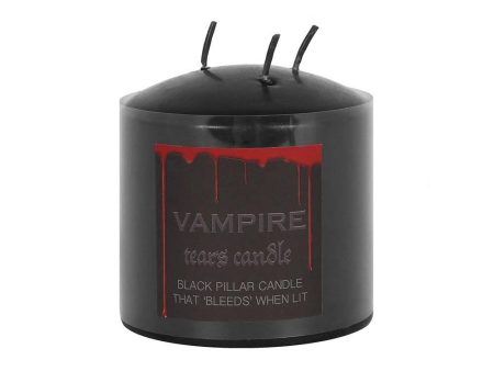 7.5cm Vampire Tears Pillar Candle Discount