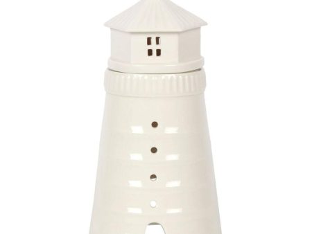 White Lighthouse Oil Burner Cheap