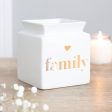 White Family Cut Out Oil Burner Hot on Sale