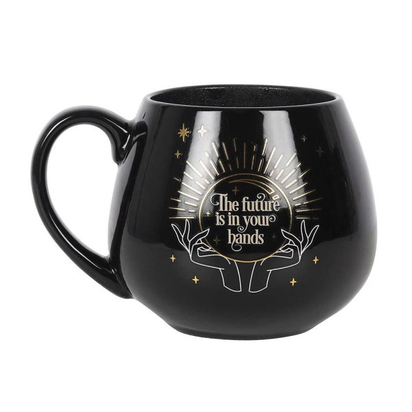 Black Fortune Teller Colour Changing Mug Cheap