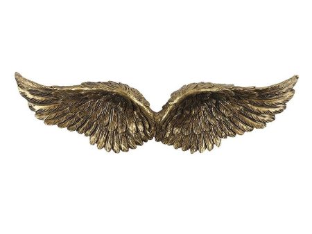 30cm Antique Gold Hanging Angel Wings Online now