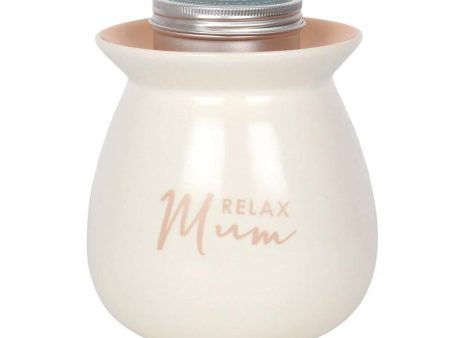 Relax Mum Wax Melt Burner Gift Set Fashion