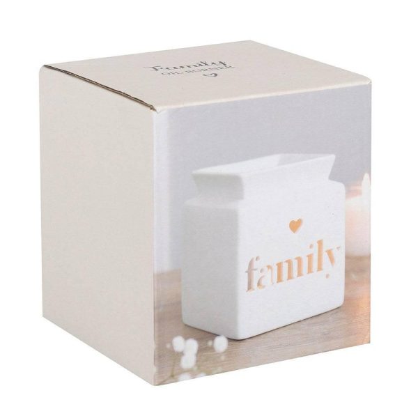 White Family Cut Out Oil Burner Hot on Sale