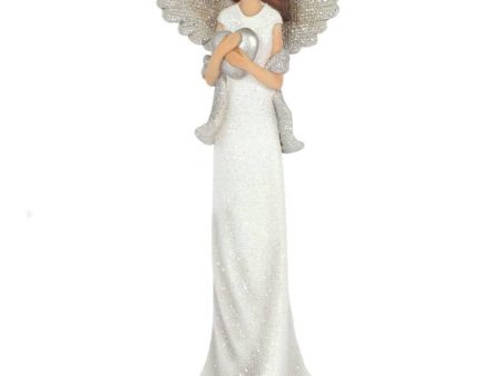 Amara Glitter Angel Ornament Cheap