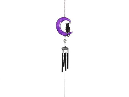 Black Cat Windchime Cheap