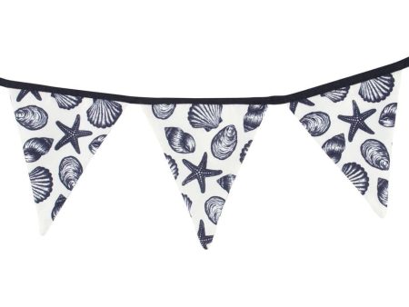 All Over Seashell Fabric Bunting Online Hot Sale