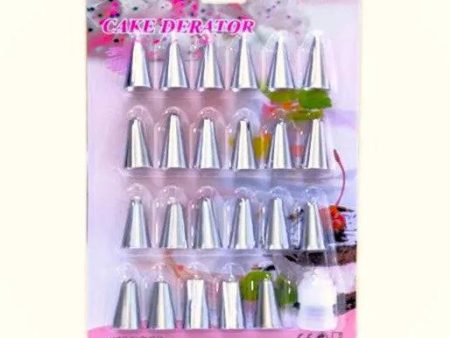 24-piece PIPING NOZZLE SET - CARD Online Hot Sale