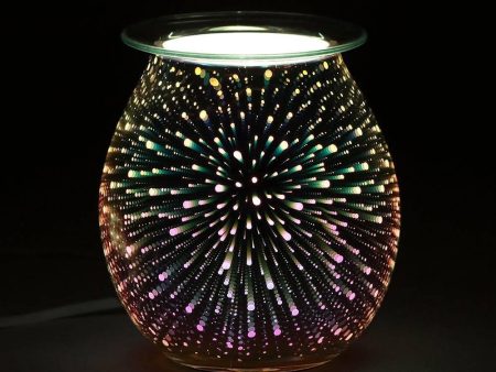 3D Star Effect Light Up Electric Oil Burner Online Hot Sale