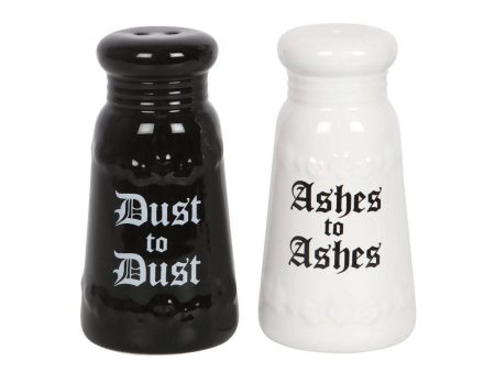 Ashes to Ashes Salt and Pepper Set Online Sale