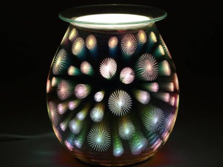 3D Starburst Light Up Electric Oil Burner Cheap