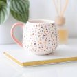 Terrazzo Print Rounded Mug Sale