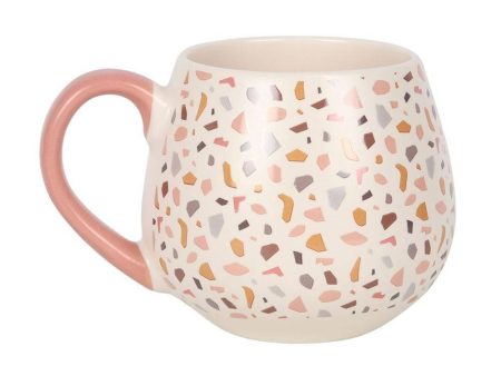 Terrazzo Print Rounded Mug Sale