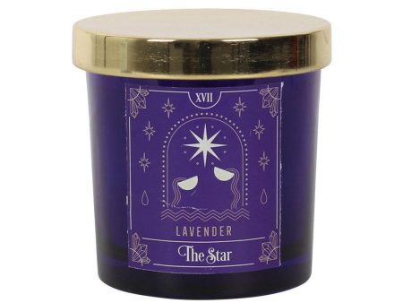 The Star Lavender Tarot Candle Sale