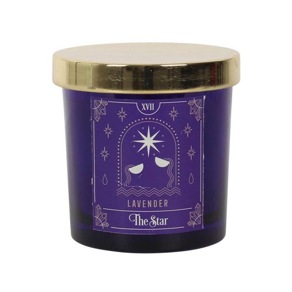 The Star Lavender Tarot Candle Sale