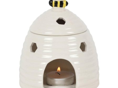 White Beehive Oil Burner on Sale