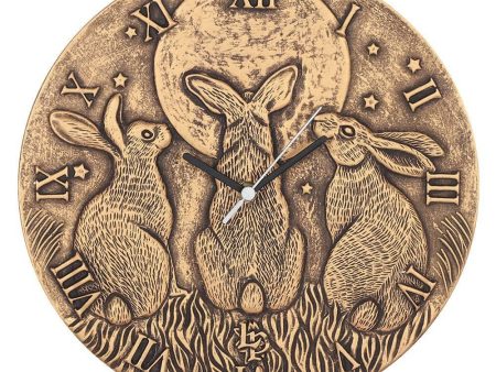 Terracotta Moon Shadows Clock by Lisa Parker Sale