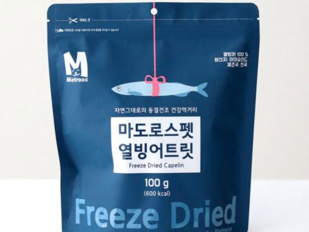 Freeze Dried Capelin Online now