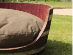 Barrel Dog Bed - Circular | Cambridge Road Pets Discount