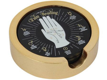 Palm Reading Coaster Set Online now