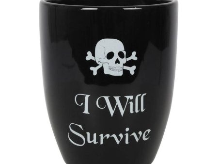 I Will Survive Gothic Plant Pot Online