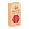 Set of 6 Pink Beeswax Spell Candles Online now